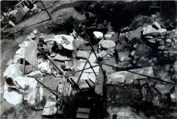 Scavi della necropoli etrusca del "Poggino".
