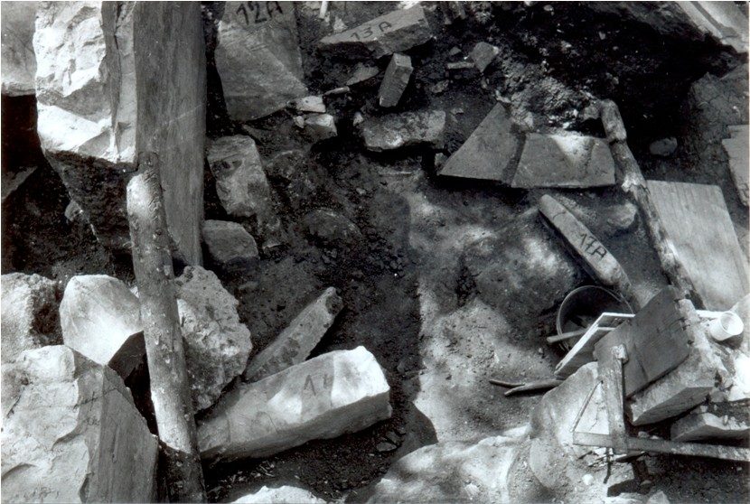 Scavi della necropoli etrusca del "Poggino".