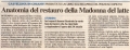 La Nazione Siena, 9 dicembre 2014