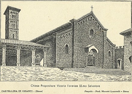 Settant’anni dalla distruzione della Chiesa del SS. Salvatore e della Porta Fiorentina di Castellina in Chianti
