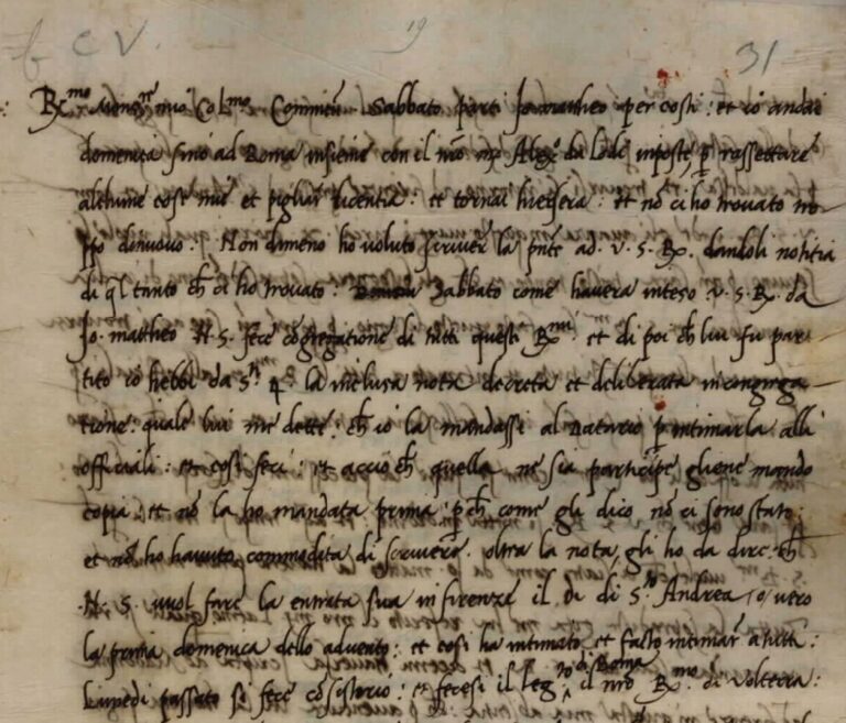 Papa Leone X a Castellina nel 1515