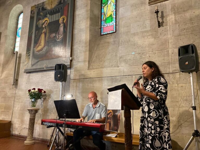 Il dialogo fra musica, arte e ricerca storica. Annunciazione di Sebastiano Tani, Castellina 2023.