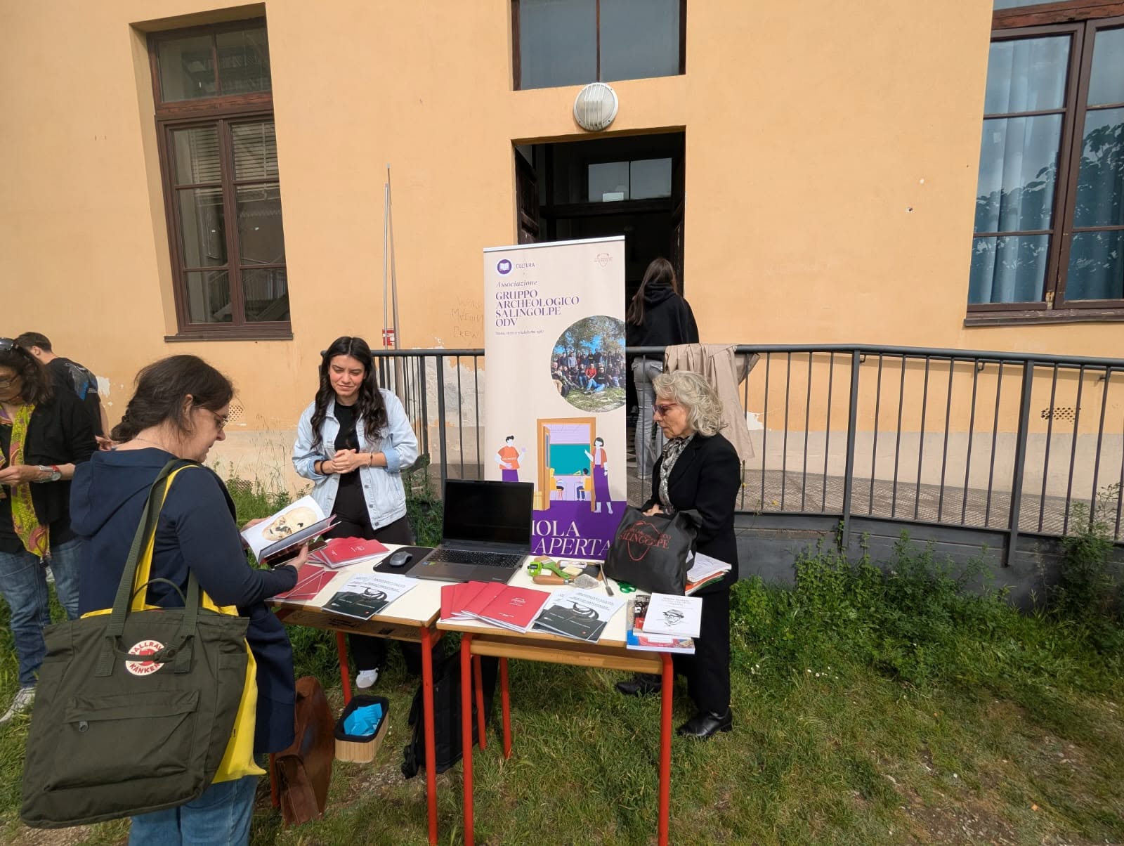 Un momento di confronto con gli studenti. Istituto Caselli, Siena, 8 maggio 2026.