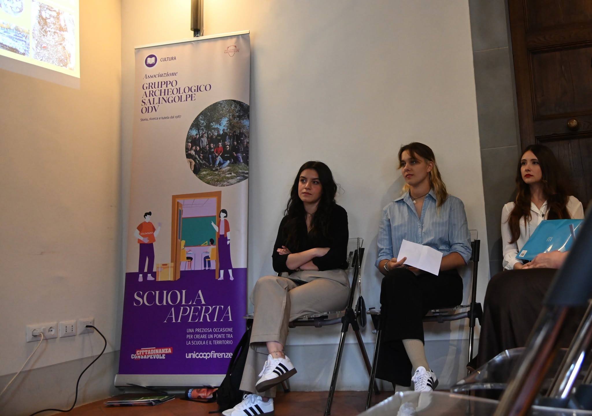 La presentazione delle attività legate al progetto. Collepetroso, conferenza 2026.