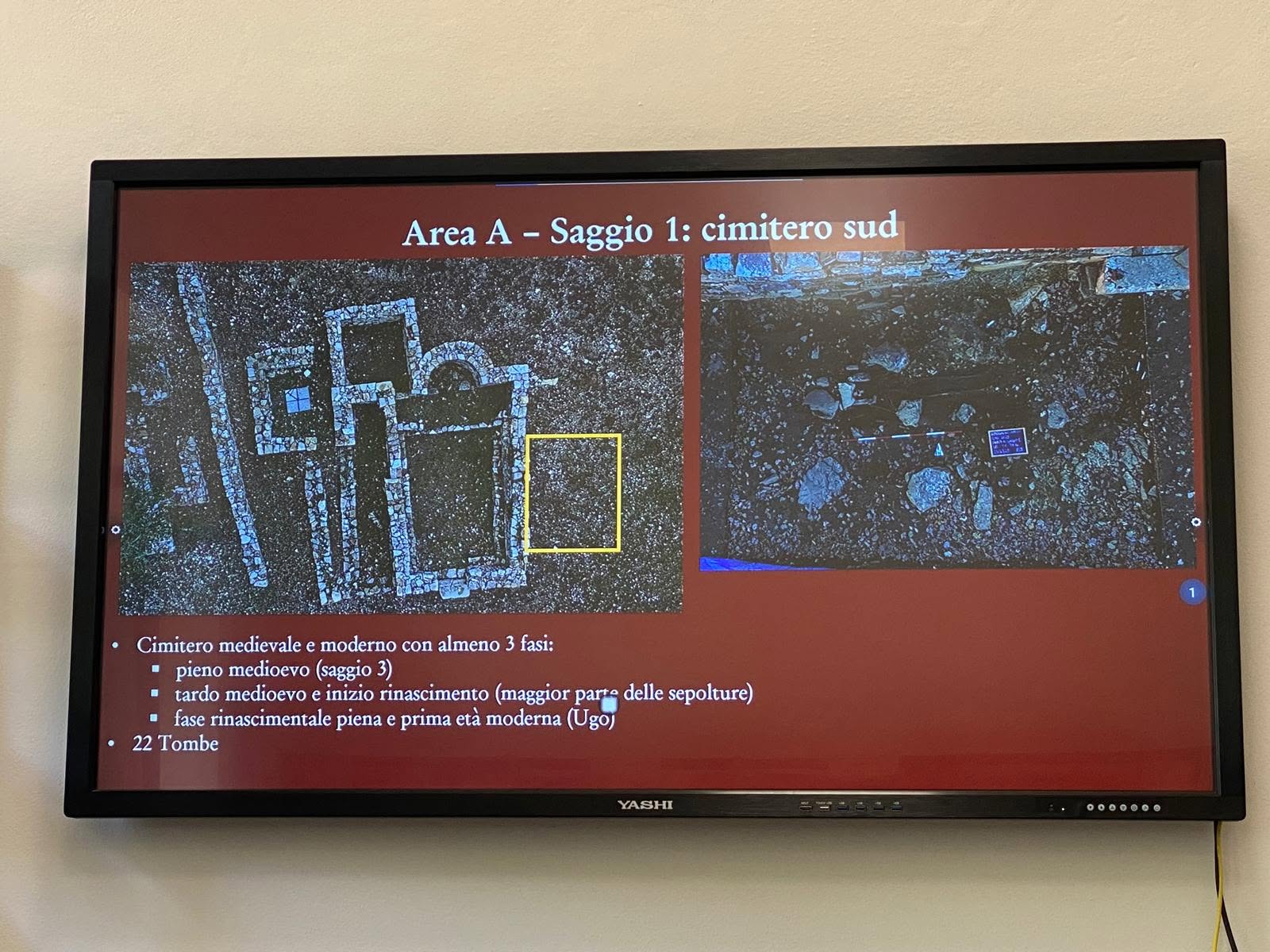La documentazione dell’area A e del cimitero meridionale. Collepetroso, presentazione prima campagna 2024.