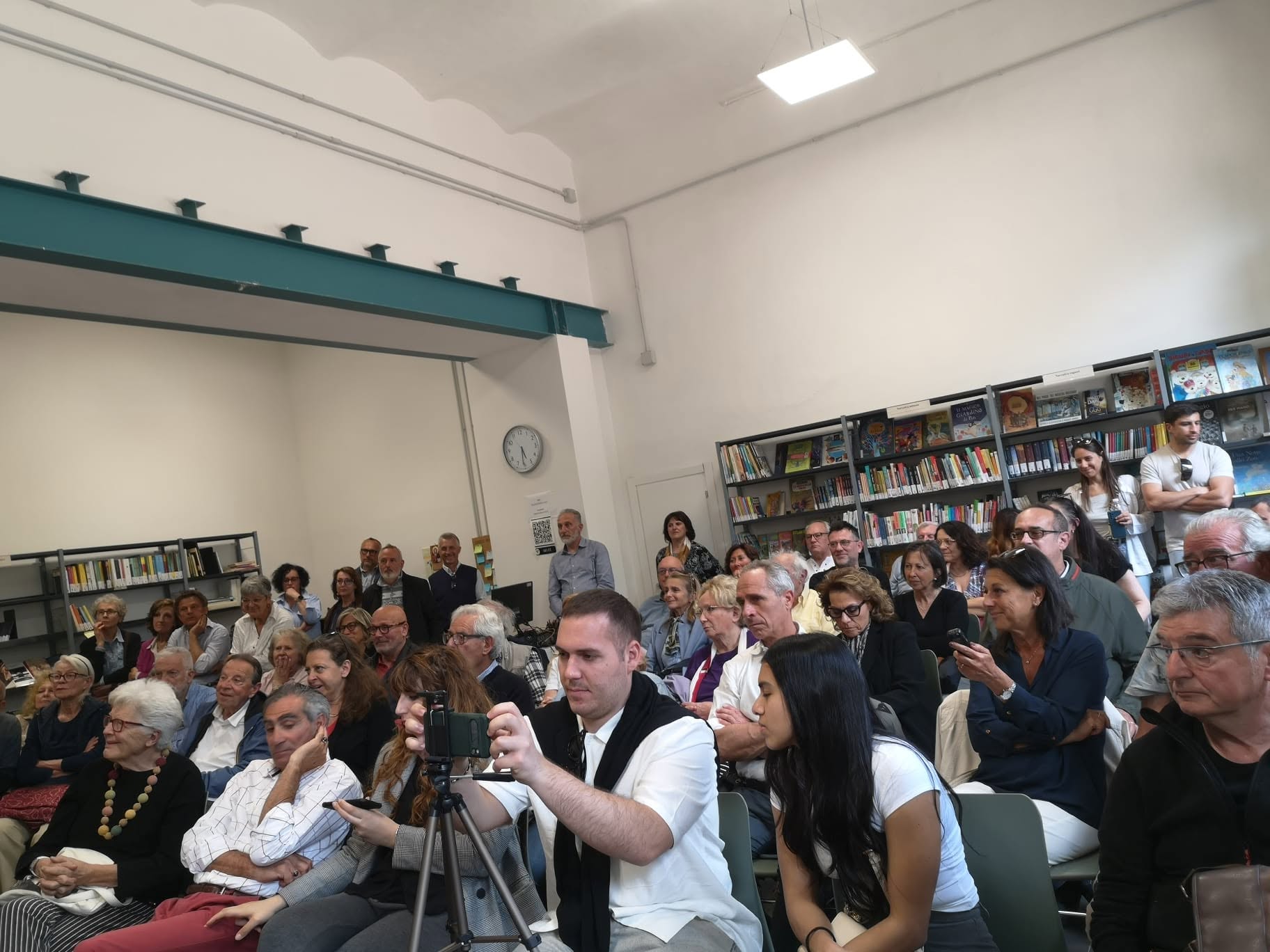 Una veduta della sala durante l’incontro. Collepetroso, presentazione prima campagna 2024.