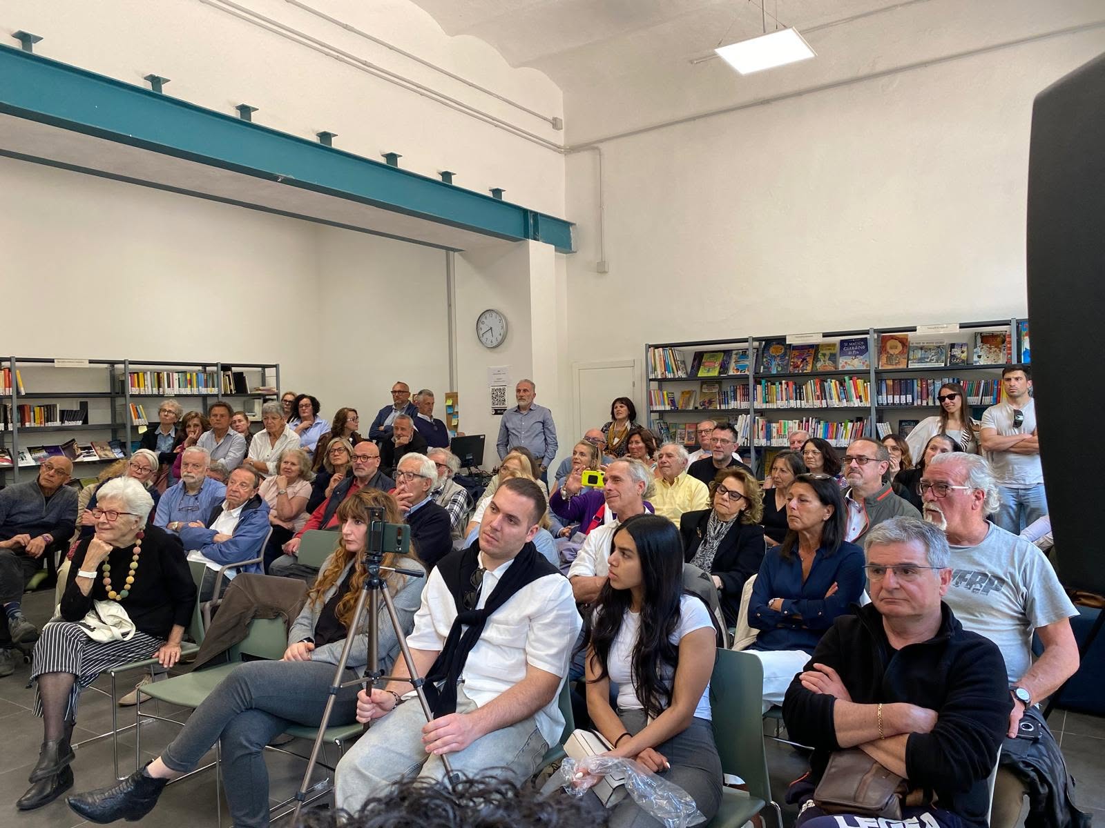 I partecipanti alla presentazione dei risultati. Collepetroso, presentazione prima campagna 2024.