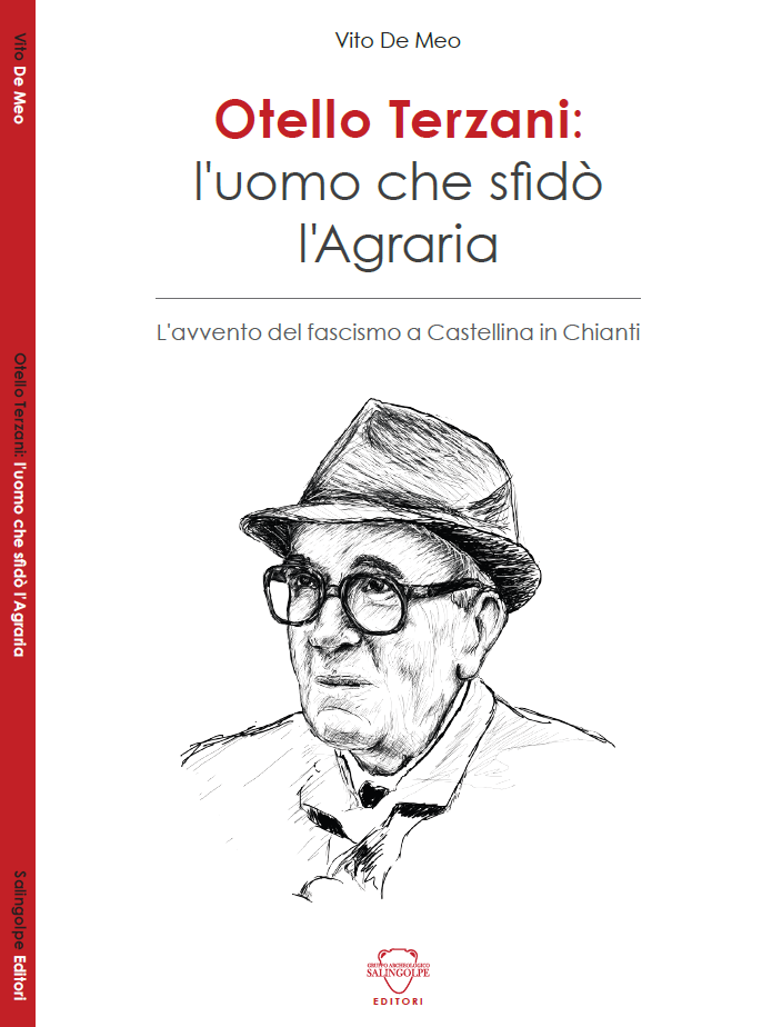 Copertina originale del volume su Otello Terzani, edizione 2014