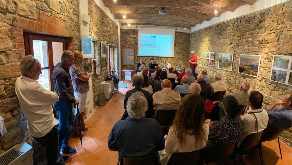 La presentazione del volume e delle fonti della ricerca. Il Chianti di Michelangelo, Castellina 2023.