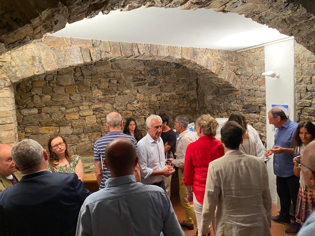 Il dialogo con il pubblico al termine degli interventi. Il Chianti di Michelangelo, Castellina 2023.