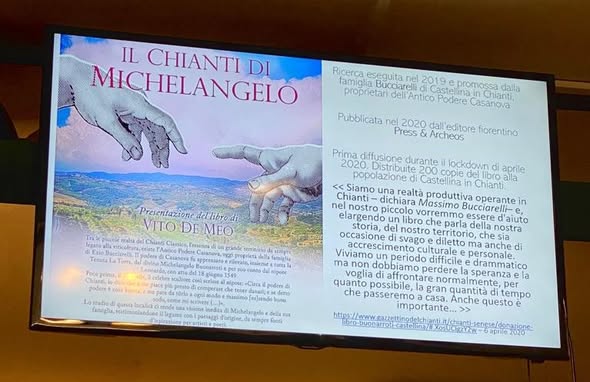 Documentazione della presentazione del volume Il Chianti di Michelangelo alla Libreria Salvemini di Firenze, immagine 2