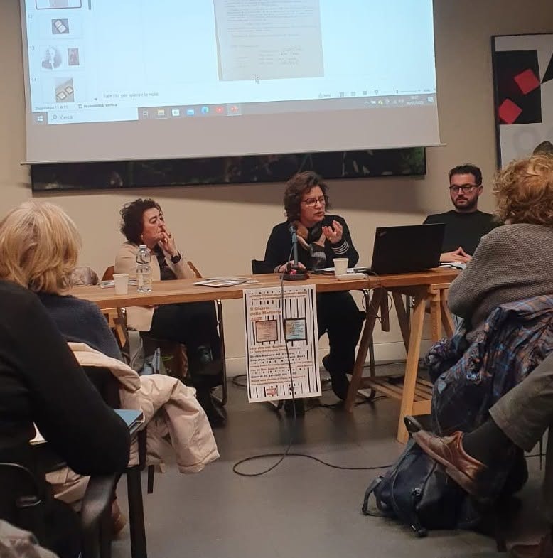 L’incontro alle Stanze della Memoria di Siena, il 30 gennaio 2025.