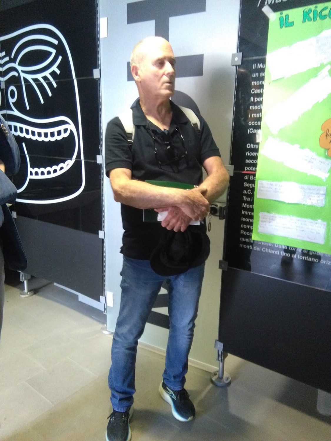 Il passaggio al Museo durante la visita del settembre 2025.