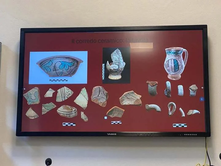 Cultura materiale nella presentazione della prima campagna.